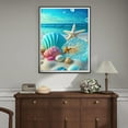 thumbnail image 6 of Beach Kits for Adults, Shell Kits, 5D with Seaside Paint Shell Cry Full Drill Diamonds,, 6 of 8