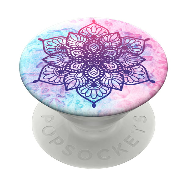 Popsockets Grip with Swappable Top for Cell Phones, PopGrip Rainbow Nirvana Walmart.com