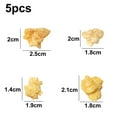 thumbnail image 2 of Simulation Popcorn Charms Resin Popcorn Decorations For Jewelry Making 20 PCS, 2 of 5