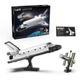 thumbnail image 1 of NASA Space Shuttle Discovery Model 1:85 Scale Official Licensed Building Set with Hubble Telescope C56052W, 1 of 9