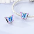 thumbnail image 3 of MULA Original Christmas Flowers Insects Butterflies Lucky 925 Sterling Silver DIY Charms 5A Zircon fit Charms Bracelets for Women Jewelry, 3 of 6