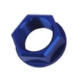 thumbnail image 1 of 7602 Racing Rear Axle Nut Blue for KTM 525 SX 4-Stroke 2004-2006, 1 of 1