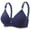 Blue, variant on Women Underwear Solid Bra Thin Comfort Show Gathered Breathable Support Drop Bra for Everyday Wear 38 Beige