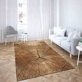 thumbnail image 5 of Personalized Gifts Rug, Brown Rugs, Wood Crack Rug, Door Mat Rugs, Modern Rugs, Trendy Rug, Indoor Rugs, Home Decor Rugs, Nursery Rugs, 1.7'x2.3' - 50x70 cm, 5 of 8