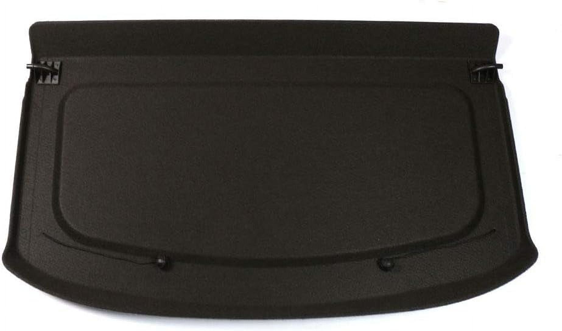 Fit 2009-2017 Volkswagen Tiguan Non-retractable Cargo Cover for 2009 2010 2011 2012 2013 2014 2015 2016 2017 Tiguan SUV Rear Trunk Luggage Privacy Shade Accessory, Black