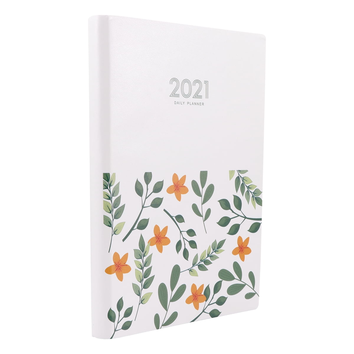 HONMEET 2021 White Schedule Planner Notebook Lightweight and Portable Design for Daily Planning and Organization