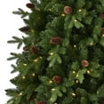 thumbnail image 3 of Seasonal LLC 7.5FT Canyon Ranch Fir Pre-Lit Artificial Christmas Tree with 400 Warm White LED Lights, 3 of 6