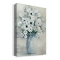 thumbnail image 2 of White Anemone Bouquet Premium Gallery Wrapped Canvas - Ready to Hang, 2 of 9