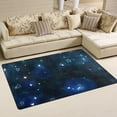 thumbnail image 2 of Coolnut Lightweight Carpet Mats, 31 x 20 inches Area Soft Rugs Floor Mat Doormat Decoration for Rooms Entrance Sky Galaxy, 2 of 6