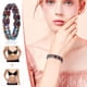 thumbnail image 1 of Fiudx Pulsera de Doble Vuelta, Accesorio de Piedra Natural Tejida a Mano, Diseño de Obsidiana y Hematita, Elegante Colgante de Corazón, Perfecta para Uso Diario o para Regalar, Ideal para Mujeres y N, 1 of 6