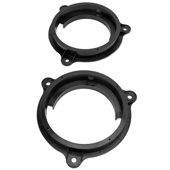 Anillo De Soporte Adaptador De Altavoz De Puerta, 2 Piezas ABS De Alta Resistencia Adaptadores De Altavoz De Alta Precisión Resistente Al Desgaste Fácil Instalación Con Arnés