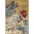 thumbnail image 2 of Unique Loom Outdoor Modern Collection Area Rug - Foliage (4' 1" x 6' 1" Rectangle Multi/Gray), 2 of 9
