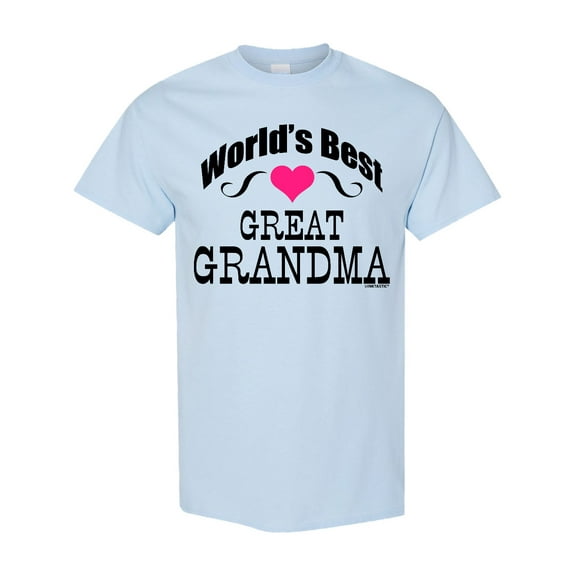 Inktastic World's Best Great Grandma T-Shirt