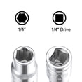 thumbnail image 3 of Llave de vaso poco profunda de 1/4 de pulgada, 6 puntos, acero Cr-v, 3 of 3