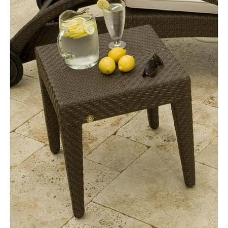 Hospitality Rattan Soho Patio Wicker Side Table
