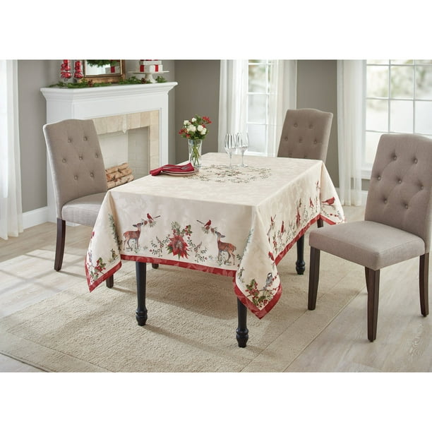 60" x 102" Iconic Critter Tablecloth
