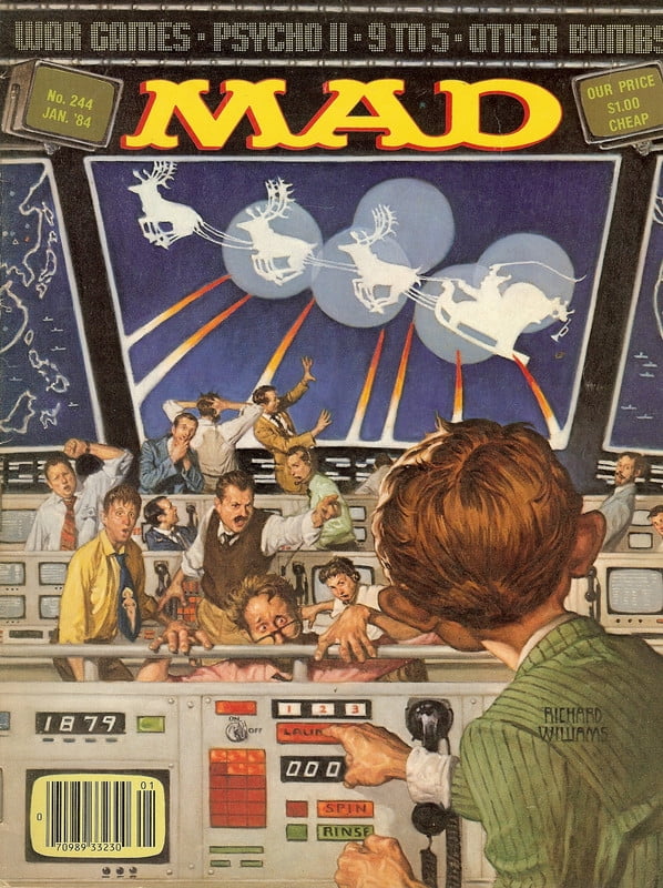 MAD Magazine #244 Jan 1984