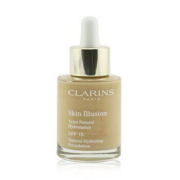 CLARINS 1 OZ SKIN ILLUSION FOUNDATION #111 AUBURN