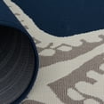 thumbnail image 6 of Ashton Woods 5' x 7' Blue Nautical Outdoor Rug, 6 of 7