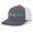 Charcoal/White, variant on Trenz Shirt Company Mens Humorous Only Moms Mesh Back Trucker Hat-Black Heather/Black