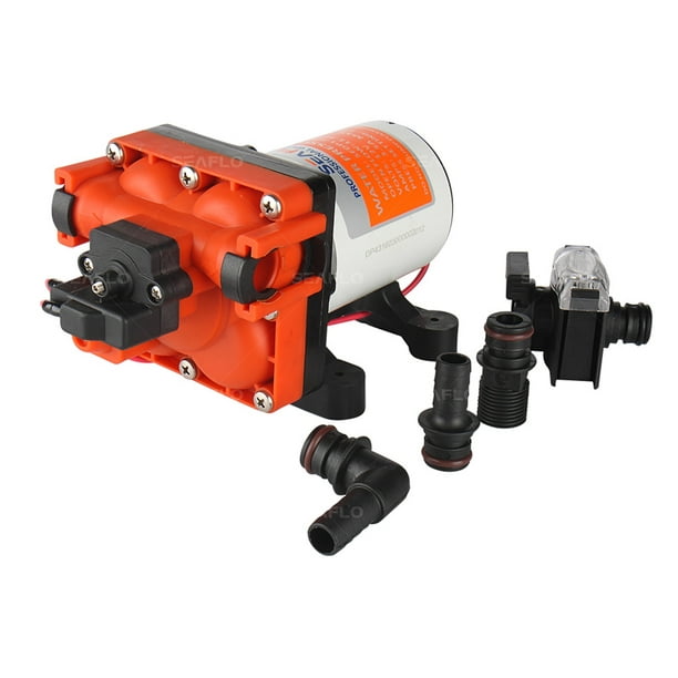 SEAFLO 43Series Water Pressure Diaphragm Pump 12V DC, 3.0 GPM, 55