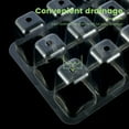thumbnail image 4 of 5Pcs Seed Starter Tray Seedling Tray Humidity Adjustable Plant Germination Tray w/ Dome and Base Greenhouse Grow Trays 12-Cell Propagator Seed Starter Kit for Seeds Growing Starting, 4 of 7