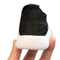 thumbnail image 5 of Kids Slip On Knit Sneakers, Boy's Girl's Toddlers Canvas Shoes Slip-On Lightweight Kids Sneakers Casual Skin-Friendly Walking Running Shoes With Multicolor Sole (Toddler/Little Kids), Black 22/4.5C, 5 of 8