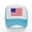 Blue, variant on Visor Hats for Women USA Flag Adjustable Hat Size Strapback Breathable Trucker Caps Casual Peak Hat Sun Visor