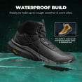 thumbnail image 4 of NORTIV 8 Waterproof Composite Toe Work Boots for Men – Lightweight Non-Slip ASTM F2413-18 Safety Boots for Warehouse & Construction, VaporGuard-Nano, 4 of 9