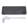 thumbnail image 2 of Vernier Caliper de 6 Pulgadas, 0.02 mm de resolución de 0-150 mm de acero inoxidable endurecido caliper con caja de almacenamiento para uso industrial, 2 of 7