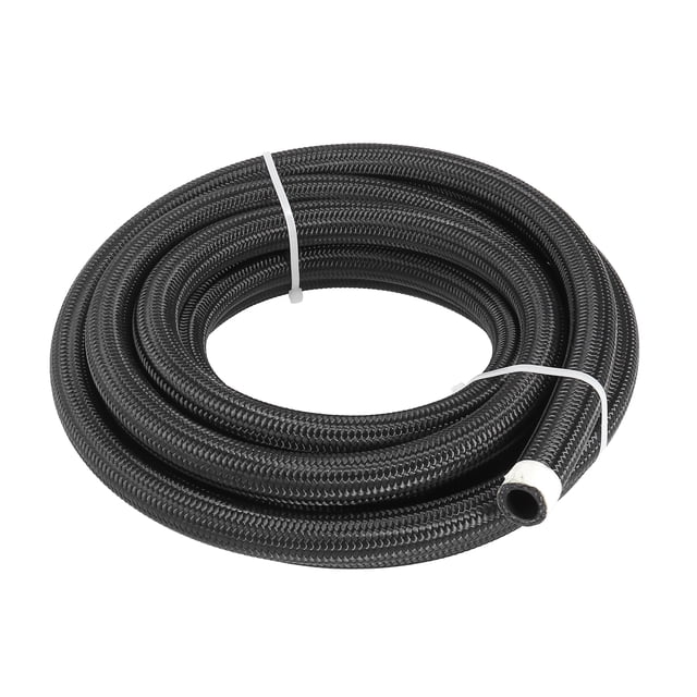 10AN Combustible Manguera AN10 5/8" Universal Trenzado Nylon Inoxidable Acero 15 pies