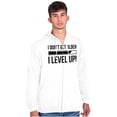 thumbnail image 5 of I Dont Get Older I Level Up Gamer Zip Up Hoodie Men's Women's Brisco Brands X, 5 of 6