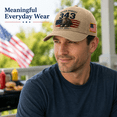 thumbnail image 7 of Never Forget 343 Memorial Cap, Patriotic 343 Fallen Firefighters Remembrance Baseball Hat, 7 of 7