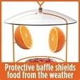 thumbnail image 2 of Nature's Way Wire Oriole Feeder with Protective Baffle, Orange, 2 of 4