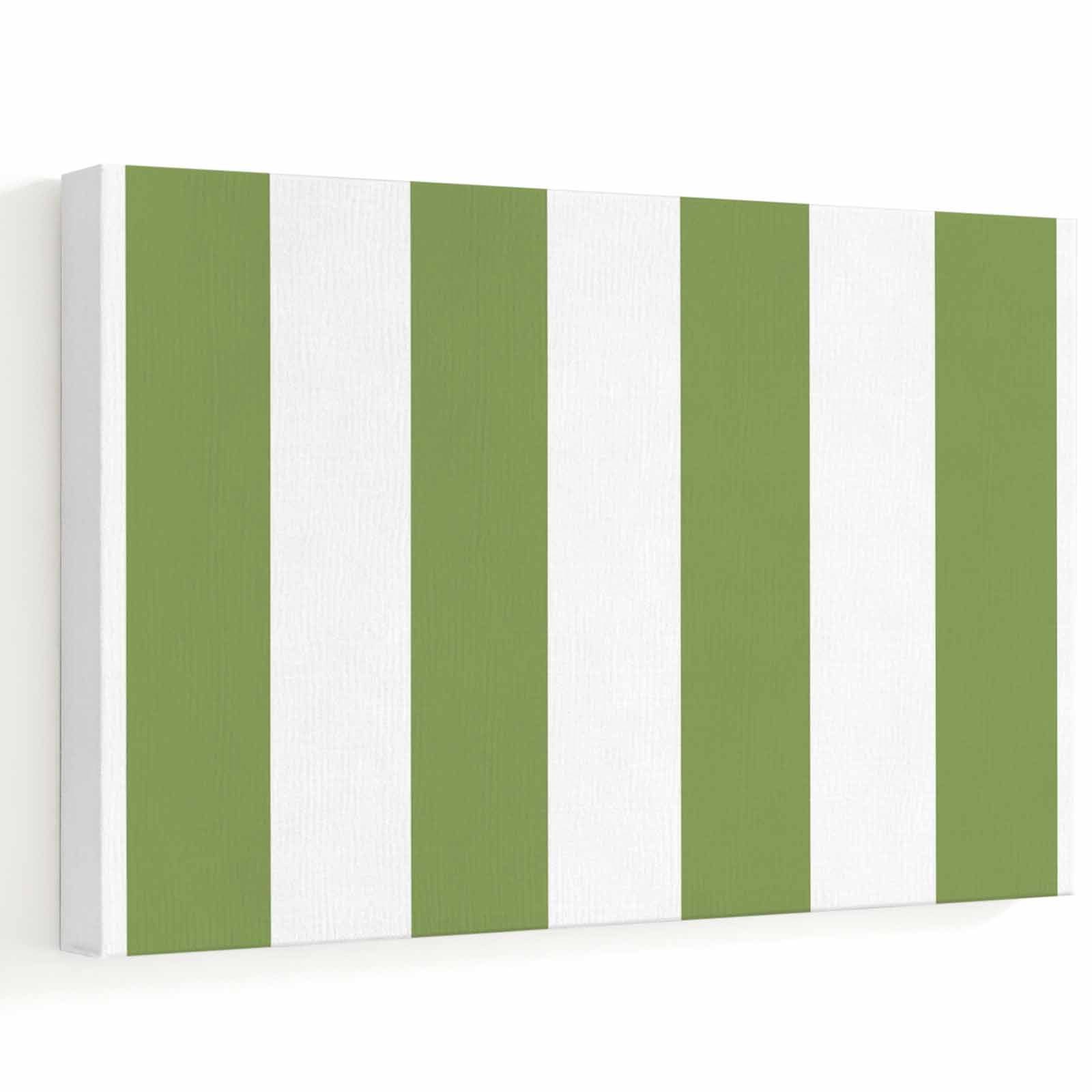 Vertical Stripe Canvas Wall Art Minimalist Modern Olive Green Parallel Colored Wall Art Prints Artwork Framed Canvas Ready to Hang Art Pictures for Bathroom Bedroom Entry Desk Corner 10 x 8