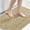 Beige, variant on Microfiber Bath Rugs Chenille Floor Mat Ultra Soft Washable Bathroom Dry Fast Water Absorbent Bedroom Area Rugs, 20 x 32 - Inch, Ivory