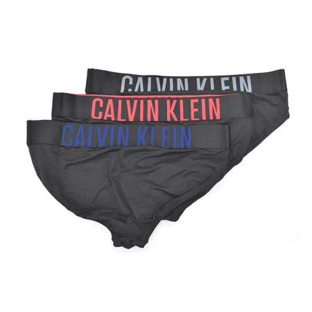 

Calvin Klein Intense Power Men Microfiber Stretch Hip Brief 3 Pack Black Lg