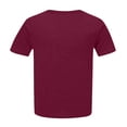 thumbnail image 5 of Tittly Womens T Shirts Women Graphic Tees Plus Size Shirts for Women Plus Size Round Neck Short Sleeve T Shirt For Women; Summer Loose T Shirt Casual Top. Red, 5 of 5