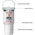 thumbnail image 3 of 30 oz Mom Tumbler with Handle and Flip Straw, New Mother Mama Gifts for Women from Daughter Son, Coffee Mug Water Bottle Stainless Steel Cup, Mothers Day Christmas Birthday Gift, 3 of 6