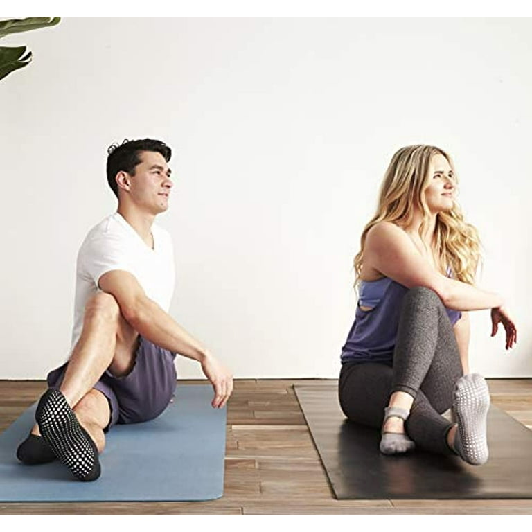 LA Active Grip Socks - Yoga Pilates Barre Non Slip - Pointe –
