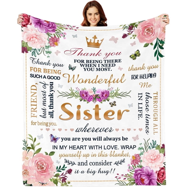 LHSHID Best Friend Birthday Gifts Best Friend Blanket Gifts for Best Friends Women Bestie Gifts Ideas for Women Friendship Gifts Blanket for Bestie BFF Best Friend Throw Blanket 30x40in