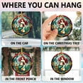 thumbnail image 5 of Mermaid Ornaments Ceramic For Christmas, Stained Glass Ornaments Ceramic Christmas 2025, 5 of 7