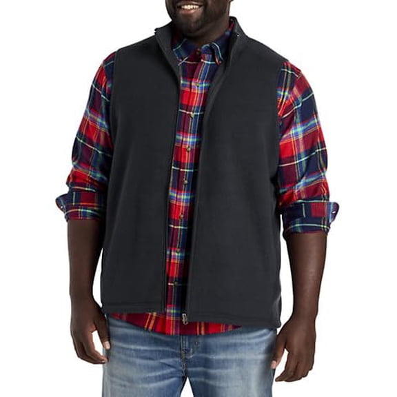 Polar Fleece Vest Black 6XL