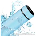 thumbnail image 4 of Smart Water Bottle Stainless Steel Vacuum Flask,Travel Mug with Smart LCD Touch Screen, Keep Hot Or Cold, Car Portable Travel Tea Coffee Vacuum Thermoses Cup,Vacuum insulation (Light Blue), 4 of 11