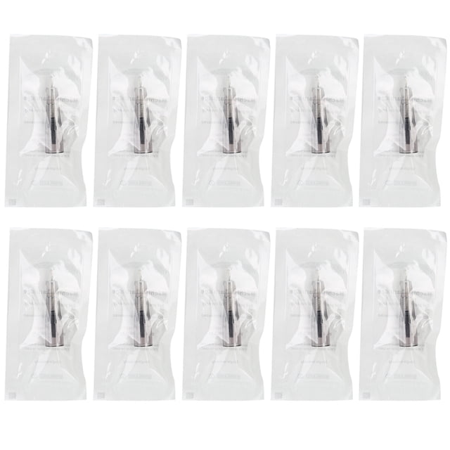 10 Uds Ushape 9 Pin agujas Microblading ceja tatuaje cartucho aguja hoja