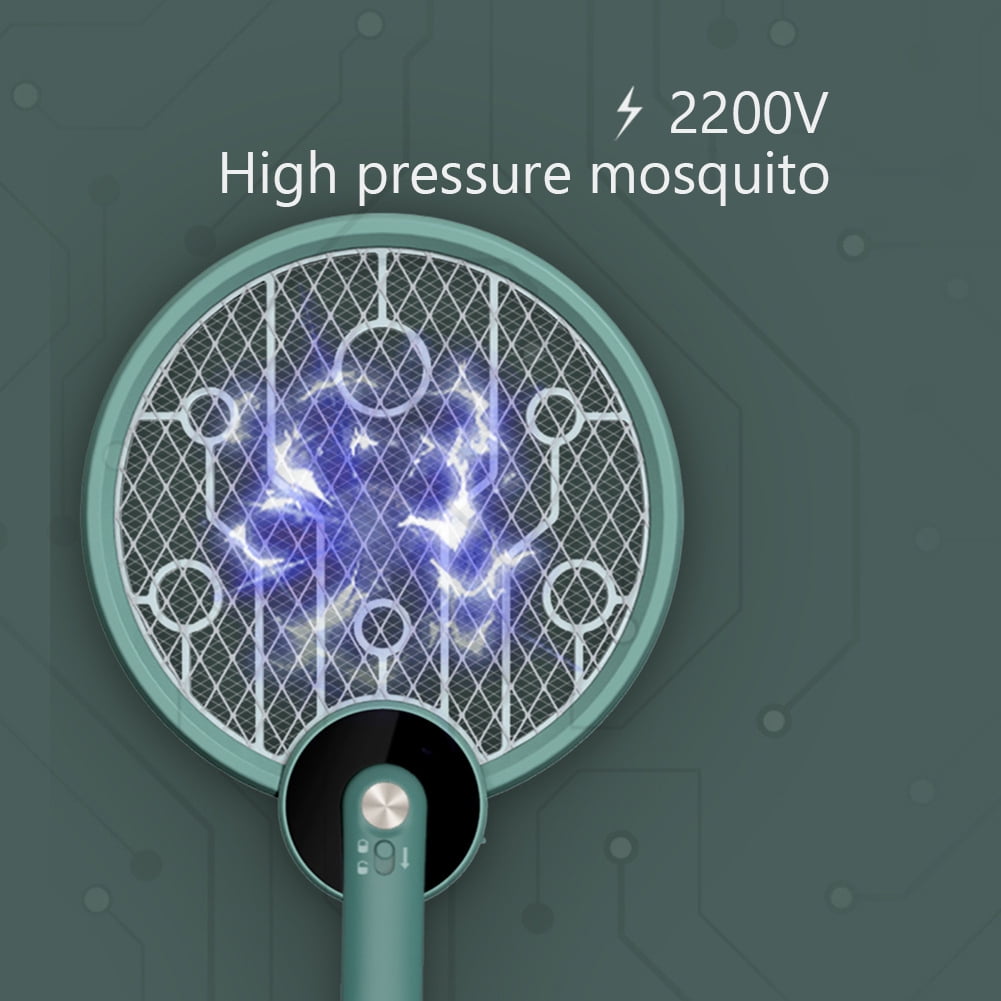 Electric Mosquito Killer, Fly Swatter Racket Gnat Killer for Home Outdoor and Indoor