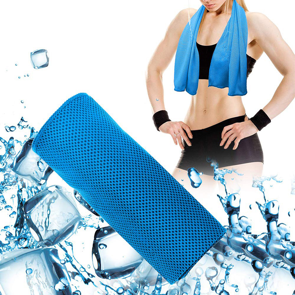 SPRING PARK Cooling Towel, Ice Towel, Microfiber Towel, Soft Breathable Chilly Towel for Yoga, Sport, Gym, Workout, Camping, Fitness, Running, Workout & More Activities - image 3 of 7