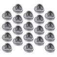 thumbnail image 3 of 20pcs Heart Shaped Tinplate Containers with Window for Candy, Jewelry, Sewing Kits & Travel Organizers – Durable & Wear Resistant Storage Boxes, 3 of 3