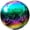 6 inches diameter, variant on 6-15 inch Rainbow Stainless Steel Gazing Ball Garden Mirror Globe, Reflective Hollow Sphere Outdoor Ornament for Yard Lawn Patio Pond Home Decor