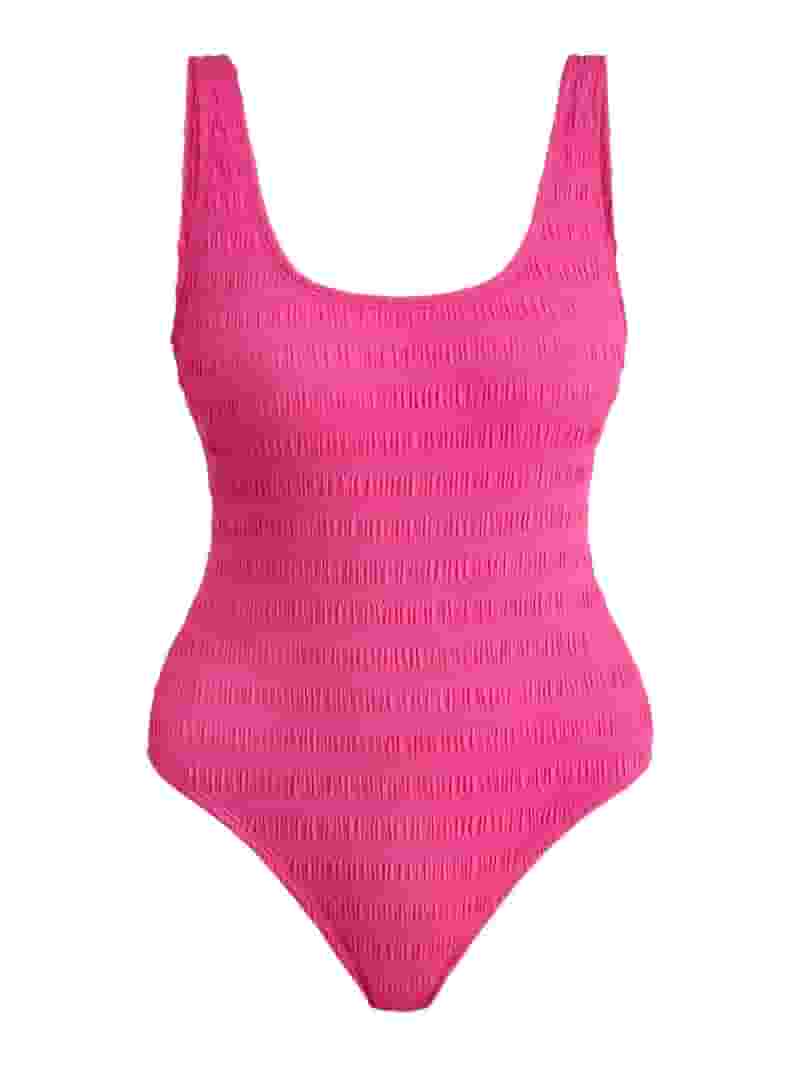 No Boundaries Women's and Women's Plus Scoop Neck Smocked No Boundaries Women's and Women's Plus Scoop Neck Smocked